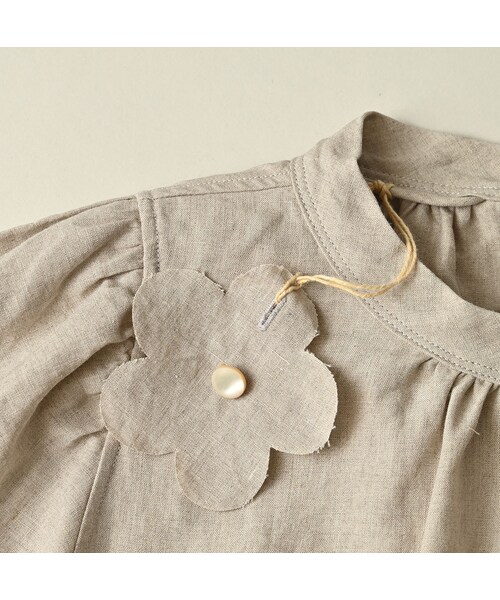 45R（フォーティファイブアール）の「60リネン刺繍のパフドレス（ワンピース/ドレス・レディース・01-ナチュラル・00-フリー）」の17枚目の写真