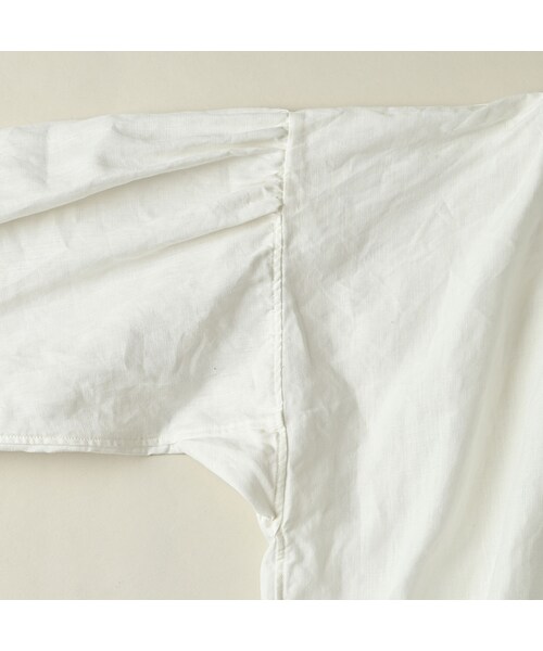 45R（フォーティファイブアール）の「60リネンのスモックシャツ（その他・レディース・01-ナチュラル/02-シロ・00-フリー）」の17枚目の写真