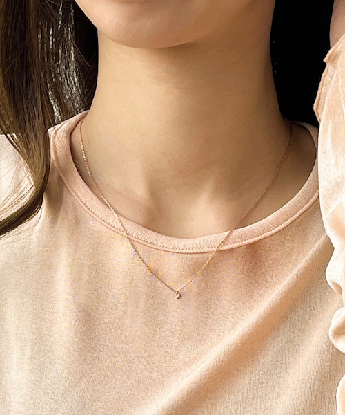 3coins（3coins）の「ミニハートプチペン（ネックレス・レディース・シルバー/その他・FREE）」の2枚目の写真