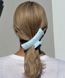 Lattice | フラワーカラークリップ(バレッタ/ヘアクリップ)