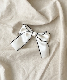 3coins | パイピングリボンバレッタ／KIDS(バレッタ/ヘアクリップ)