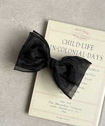 3coins | チュールリボンバナナ(バレッタ/ヘアクリップ)