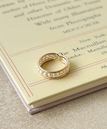 3coins | メタルパールリング(リング)