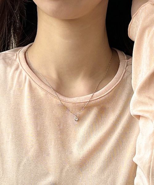 3coins（3coins）の「ドロッププチペン（ネックレス・レディース・ゴールド/シルバー/その他・FREE）」の2枚目の写真