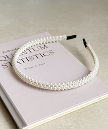 3coins | パールカチューシャ(カチューシャ)