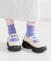 【WEB先行予約/2月中旬発売予定】スニーカーソールメリージェーンシューズ/61115