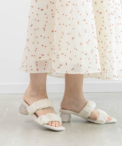 RANDA（ランダ）の「キルティングヒールミュールサンダル（その他・レディース・その他）」の5枚目の写真