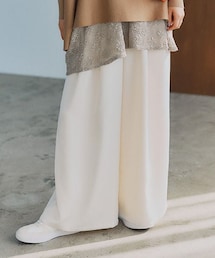 studio CLIP | サテンイージーワイドパンツ(パンツ)