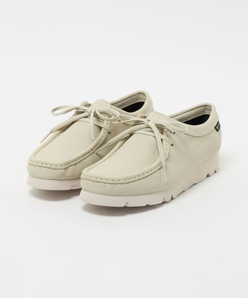 BEAUTY&YOUTH UNITED ARROWS(ビューティーアンドユースユナイテッドアローズ)の「<Clarks Originals>レザー ワラビーブーツ ゴアテックス(その他・OFF WHITE(01)・23cm(UK4)/24cm(UK5)/25cm(UK6))」の2枚目の写真