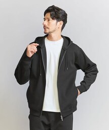 BEAUTY&YOUTH UNITED ARROWS(ビューティーアンドユースユナイテッドアローズ)の「ダブルニット ジップパーカー/セットアップ対応【抗菌・防(その他)」