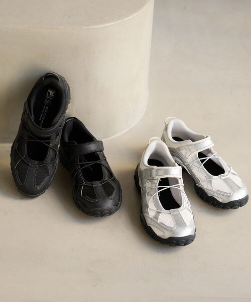 BEAUTY&YOUTH UNITED ARROWS(ビューティーアンドユースユナイテッドアローズ)の「<FILA>エシャッペ ECHAPPE VCv2/スニーカー(その他・BLACK(10)/SILVER(20)・23cm/23.5cm/24cm/24.5cm/25cm)」の18枚目の写真