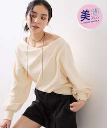 VIS | ドレープスウェットプルオーバー