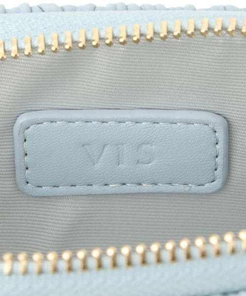 VIS(ビス)の「プリーツ加工ポーチチャーム(その他・キナリ(16)(06)/サックス(48)(88)・F)」の19枚目の写真