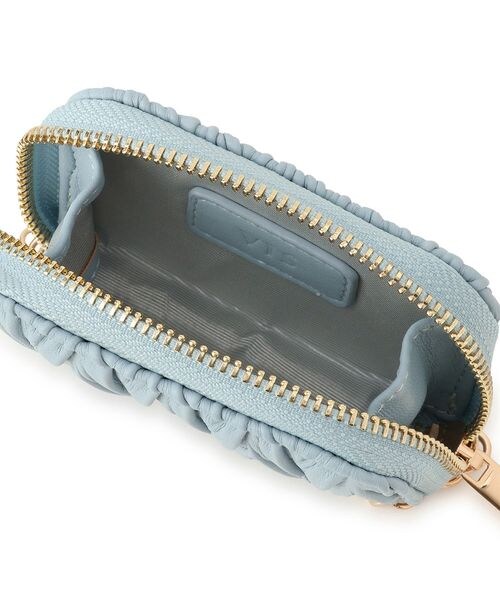 VIS(ビス)の「プリーツ加工ポーチチャーム(その他・キナリ(16)(06)/サックス(48)(88)・F)」の14枚目の写真