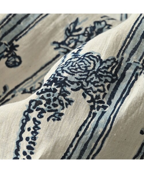 45R(フォーティファイブアール)の「インドカディブロックプリントのパッチワークドレス(ワンピース/ドレス・レディース・53-アカ/75-ネイビー・00-フリー)」の21枚目の写真