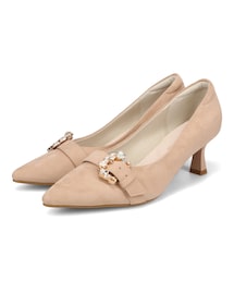 ORiental TRaffic | ビジューバックルヒールパンプス/61104