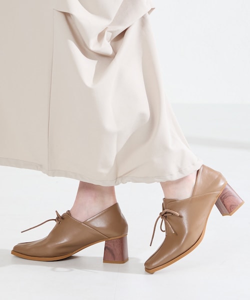 ORiental TRaffic（オリエンタルトラフィック）の「ウッドヒールパンプス/61102（その他・レディース・ベージュ/ブラック/ブラウン・S/M/L/LL）」の16枚目の写真