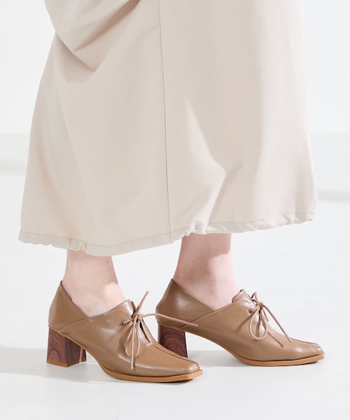 ORiental TRaffic（オリエンタルトラフィック）の「ウッドヒールパンプス/61102（その他・レディース・ベージュ/ブラック/ブラウン・S/M/L/LL）」の18枚目の写真