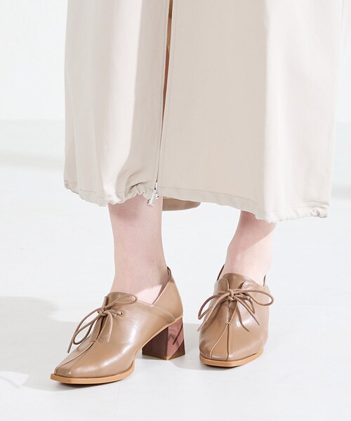 ORiental TRaffic（オリエンタルトラフィック）の「ウッドヒールパンプス/61102（その他・レディース・ベージュ/ブラック/ブラウン・S/M/L/LL）」の15枚目の写真