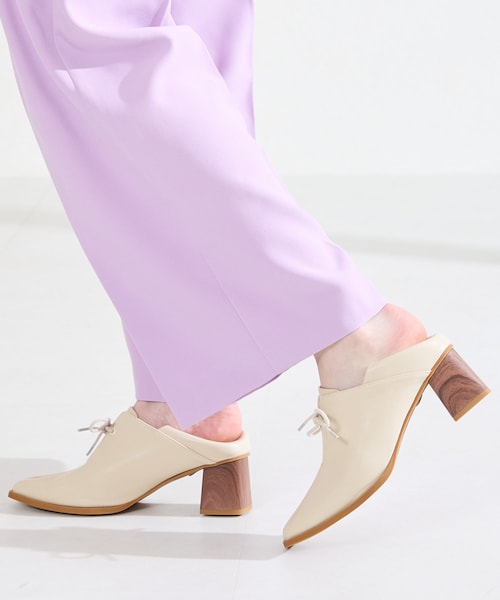 ORiental TRaffic（オリエンタルトラフィック）の「ウッドヒールパンプス/61102（その他・レディース・ベージュ/ブラック/ブラウン・S/M/L/LL）」の9枚目の写真