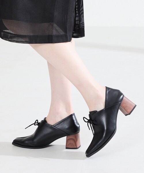 ORiental TRaffic（オリエンタルトラフィック）の「ウッドヒールパンプス/61102（その他・レディース・ベージュ/ブラック/ブラウン・S/M/L/LL）」の11枚目の写真