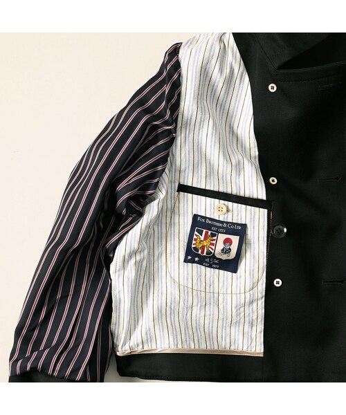 45R（フォーティファイブアール）の「パトアシュ ベネシャンのアニーミニジャケット（ジャケット/アウター・メンズ・93-ブラック・02-M）」の19枚目の写真