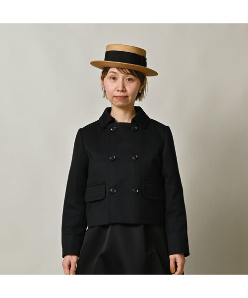 45R（フォーティファイブアール）の「パトアシュ ベネシャンのアニーミニジャケット（ジャケット/アウター・メンズ・93-ブラック・02-M）」の8枚目の写真