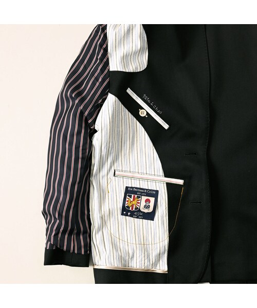 45R（フォーティファイブアール）の「パトアシュ ベネシャンのピークドラペルジャケット（ジャケット/アウター・メンズ・93-ブラック・02-M）」の19枚目の写真