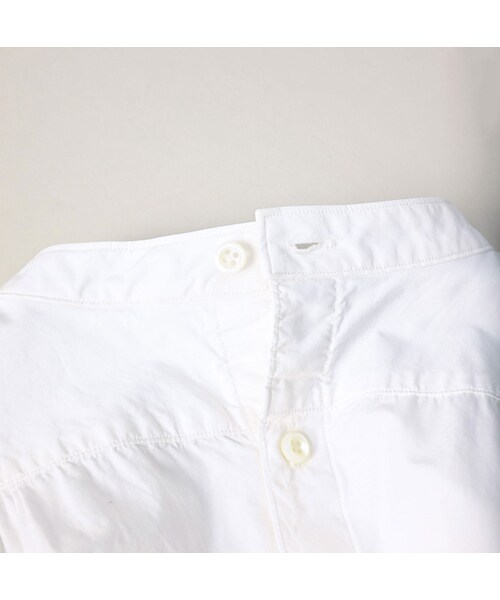 45R（フォーティファイブアール）の「パトアシュ 180番三子のピンタックスタンドシャツ（その他・メンズ・02-シロ・02-M/03-L）」の18枚目の写真