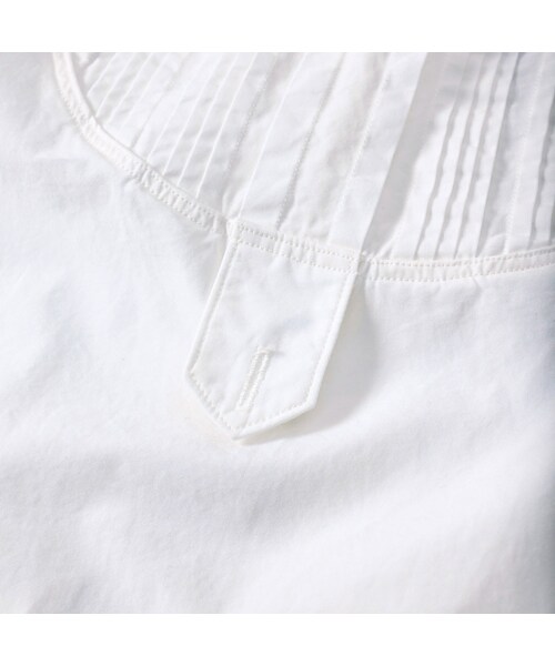 45R（フォーティファイブアール）の「パトアシュ 180番三子のピンタックスタンドシャツ（その他・メンズ・02-シロ・02-M/03-L）」の17枚目の写真