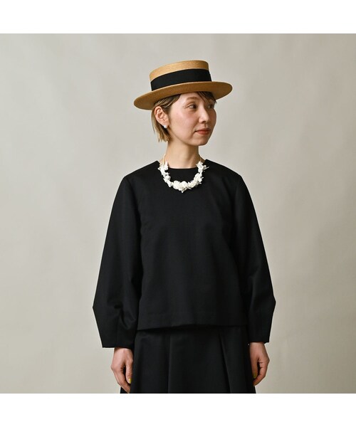 45R（フォーティファイブアール）の「パトアシュ ベネシャンのパフブラウス（その他・メンズ・93-ブラック・03-L）」の4枚目の写真