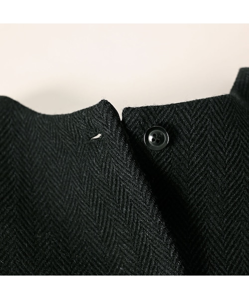 45R（フォーティファイブアール）の「パトアシュ ウールヘリンボンのパフブラウス（その他・メンズ・93-ブラック・02-M/03-L）」の15枚目の写真