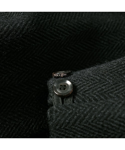 45R（フォーティファイブアール）の「パトアシュ ウールヘリンボンのパフブラウス（その他・メンズ・93-ブラック・02-M/03-L）」の14枚目の写真
