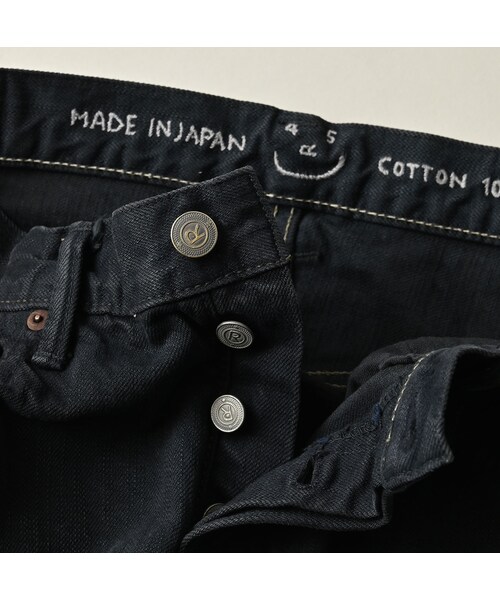 45R（フォーティファイブアール）の「再び6.5の空比古比女（再び・加工 ブラック）（パンツ・レディース・70-群青・02-28インチ/04-30インチ）」の10枚目の写真