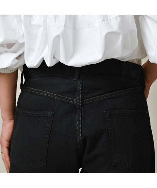 45R（フォーティファイブアール）の「再び6.5の空比古比女（再び・加工 ブラック）（パンツ・レディース・70-群青・02-28インチ/04-30インチ）」の9枚目の写真