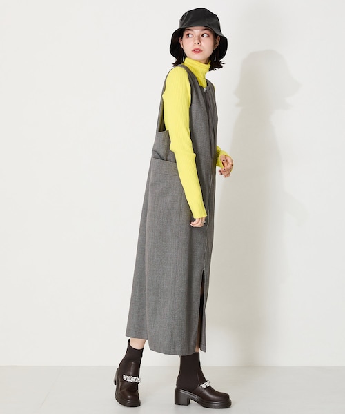 ORiental TRaffic（オリエンタルトラフィック）の「ビジューベルトニットドッキングブーツ/41415（その他・レディース・ブラック/ブラウン・S/M/L/LL）」の15枚目の写真