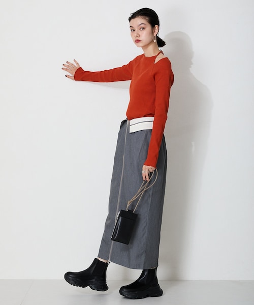 ORiental TRaffic（オリエンタルトラフィック）の「スニーカーソールサイドゴアブーツ/41432（その他・レディース・ブラック・S/M/L/LL）」の13枚目の写真