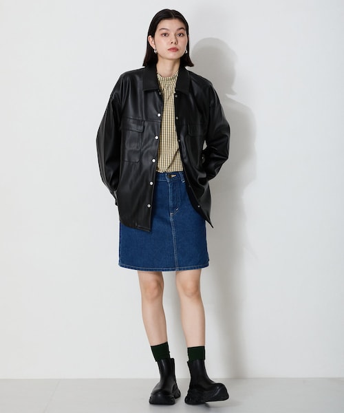 ORiental TRaffic（オリエンタルトラフィック）の「スニーカーソールサイドゴアブーツ/41432（その他・レディース・ブラック・S/M/L/LL）」の11枚目の写真