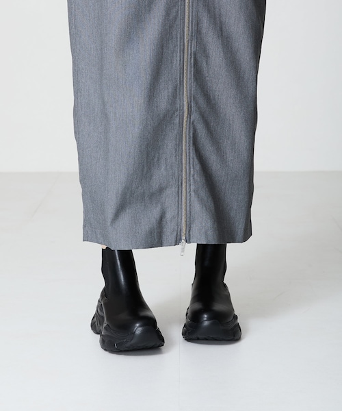 ORiental TRaffic（オリエンタルトラフィック）の「スニーカーソールサイドゴアブーツ/41432（その他・レディース・ブラック・S/M/L/LL）」の6枚目の写真