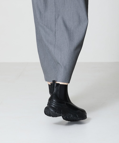 ORiental TRaffic（オリエンタルトラフィック）の「スニーカーソールサイドゴアブーツ/41432（その他・レディース・ブラック・S/M/L/LL）」の8枚目の写真