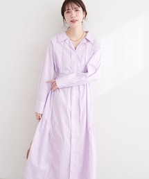 natural couture | 〈osono〉こだわりマルチWAYシャツワンピース(シャツワンピース)