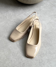 un dix cors | バックバンドスクエアパンプス(その他シューズ)