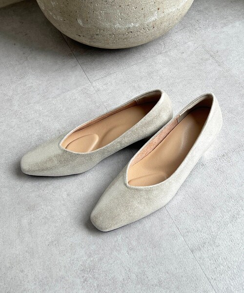 un dix cors（アンディコール）の「スクエアパンプス（その他シューズ・レディース・ブラック/シルバー/グレー・L/M）」の3枚目の写真