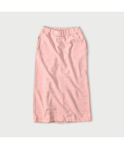 45R（フォーティファイブアール）の「ガーゼ裏毛のスカート（トップ）（スカート・レディース・23-グレーツイードトップ/43-ピンクツイードトップ/62-サンドカーキトップ・00-フリー）」の2枚目の写真