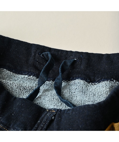 45R（フォーティファイブアール）の「ガーゼ裏毛のスカート（インディゴ）（スカート・レディース・73-R45/94-影色納戸・00-フリー）」の15枚目の写真
