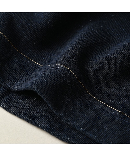 45R（フォーティファイブアール）の「ガーゼ裏毛のスカート（インディゴ）（スカート・レディース・73-R45/94-影色納戸・00-フリー）」の14枚目の写真