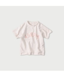 ガーゼ裏毛のロゴdeプティスウェット