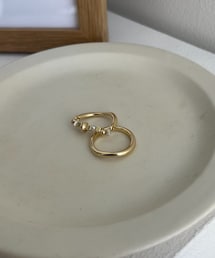 CAPRICIEUX LE'MAGE | 〈GOLDY/ゴールディ〉ビーズMIX2SETリング(リング)