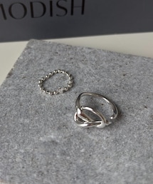 CAPRICIEUX LE'MAGE | 〈GOLDY/ゴールディ〉ボールチェーン2SETリング(リング)