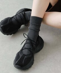 SENSE OF PLACE by URBAN RESEARCH | レースアップバレエスニーカー(スニーカー)